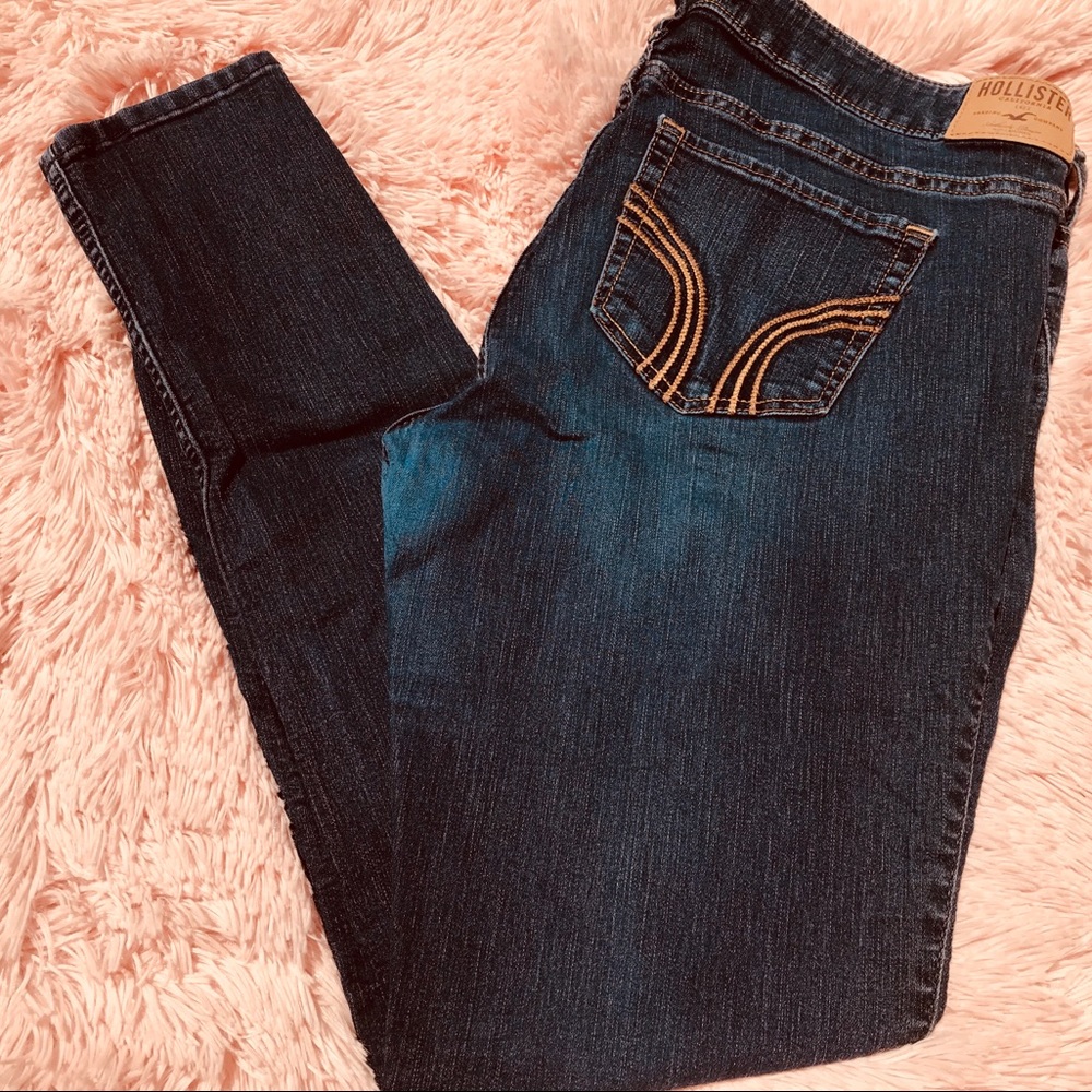 Hollister dark wash jeggings